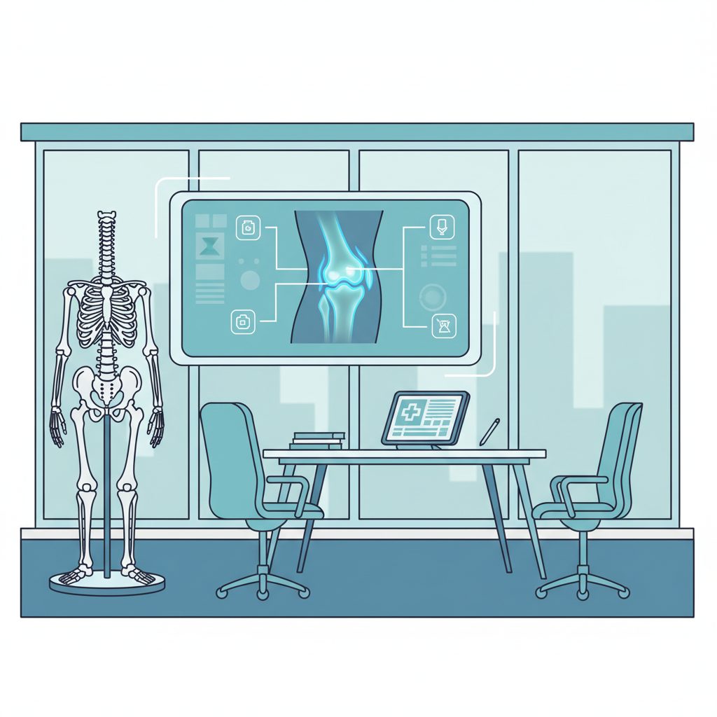 Software para clínica de ortopedia: prontuário, imagens e gestão de procedimentos