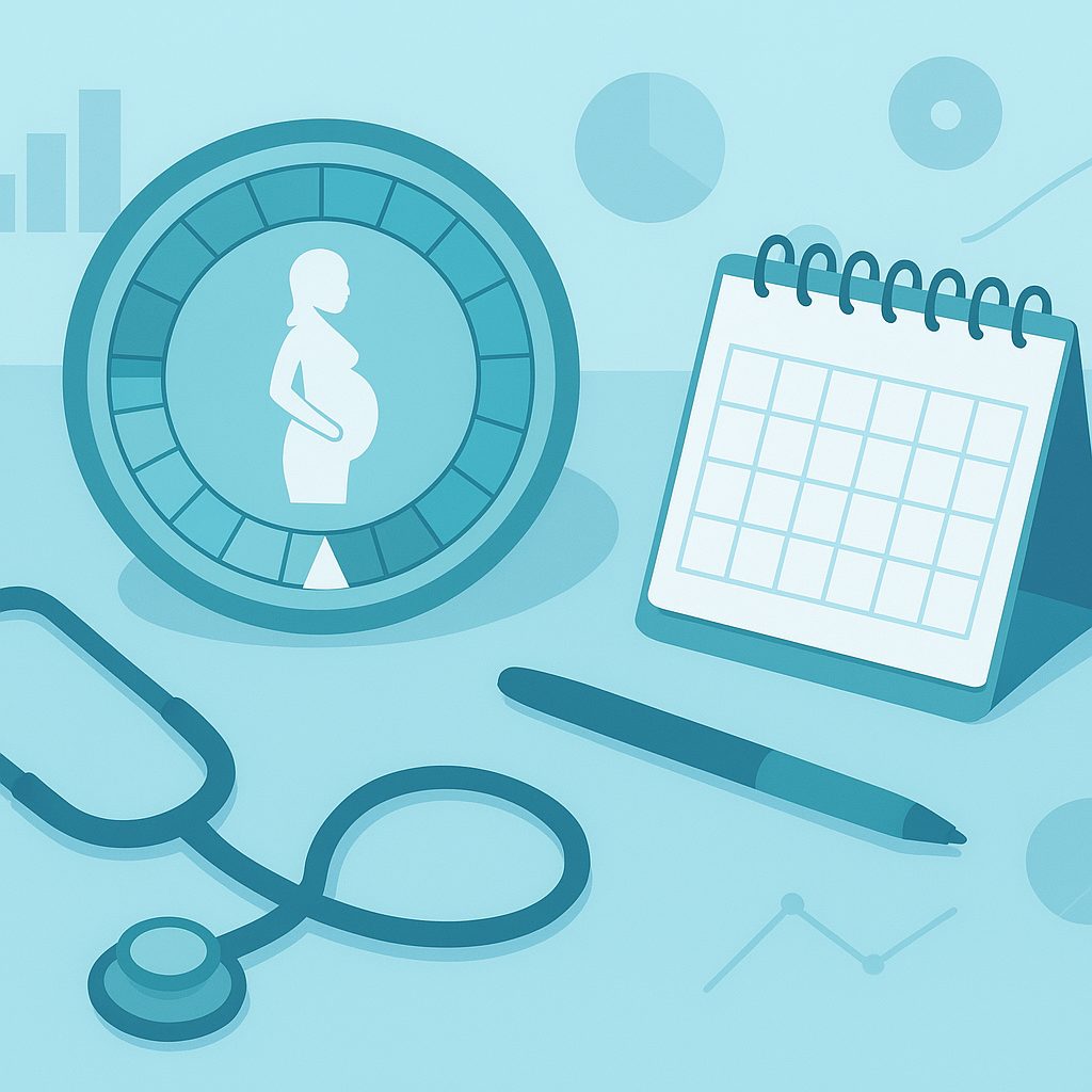Como calcular a idade gestacional na rotina do consultório (DUM e DPP)